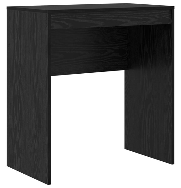 Asztal fiókkal polcokkal tárolóval 2 pcs Fekete tölgy