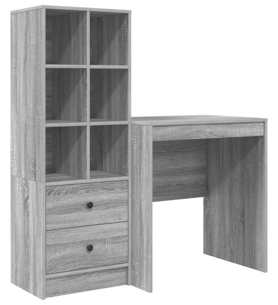 Asztal Szürke Sonoma 115,5 x 50 x 127 cm 2 db
