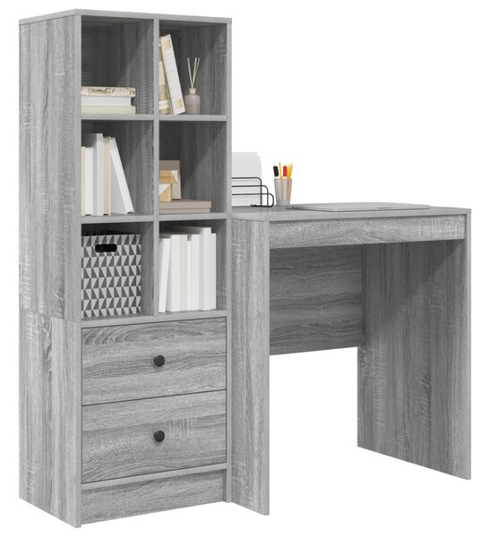 Asztal Szürke Sonoma 115,5 x 50 x 127 cm 2 db