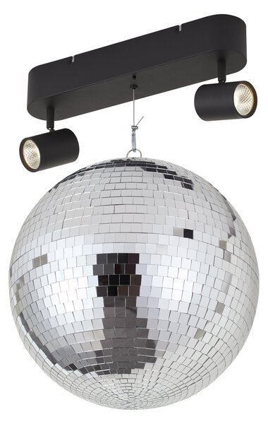 Retro függőlámpa Diszkógömb LED-del 2-lámpás távirányítóval - Discoball