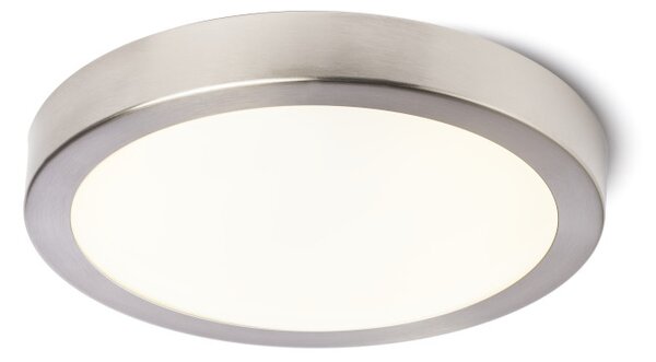 Rendl fürdőszobai mennyezeti lámpa barry led matt nikkel IP44 r14548