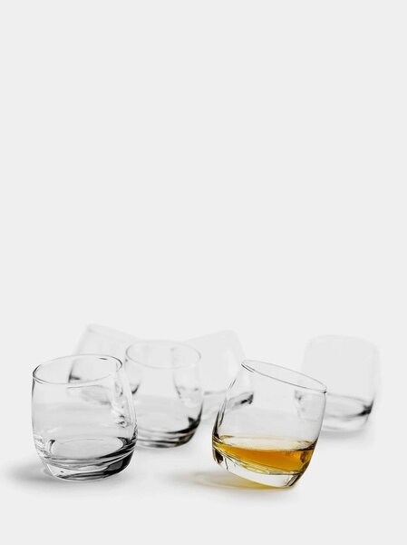 Whiskys pohár szett 6 db-os 200 ml Rocking Whiskey – Sagaform