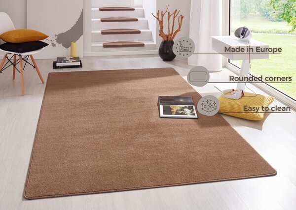 Barna szőnyeg 133x195 cm Fancy – Hanse Home