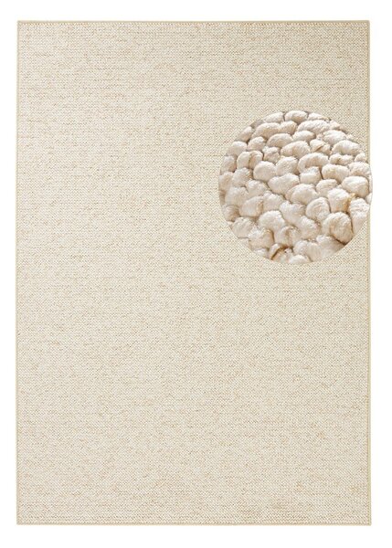 Krémszínű szőnyeg 200x300 cm Wolly – BT Carpet
