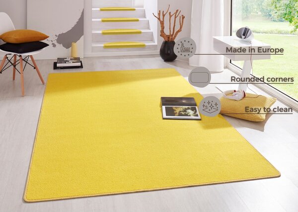 Sárga szőnyeg 160x240 cm Fancy – Hanse Home