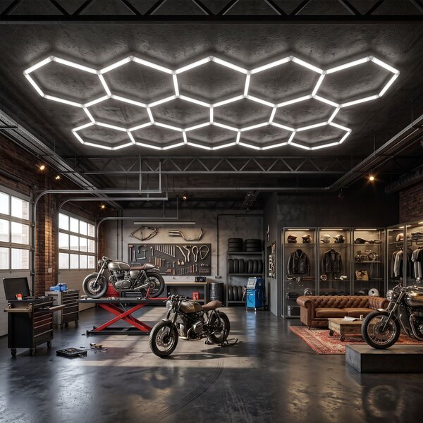 HEXAGON LED lámpa JNH052-H White