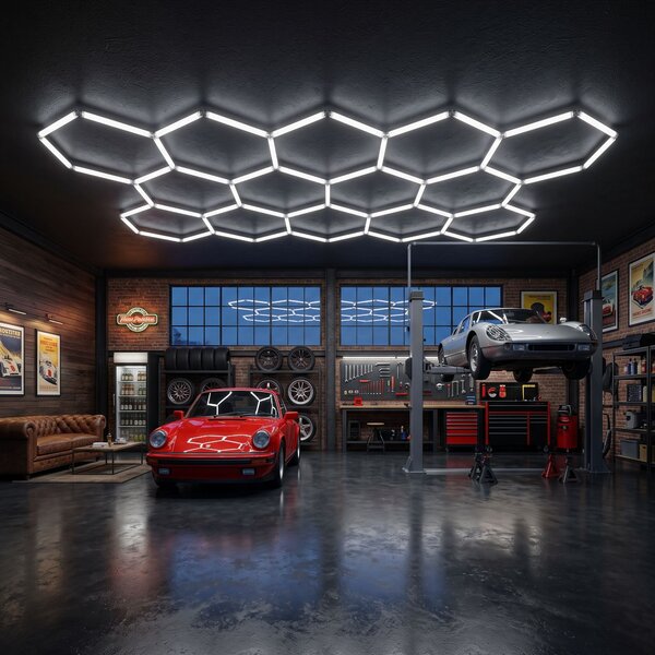 HEXAGON LED lámpa JNH052-H White