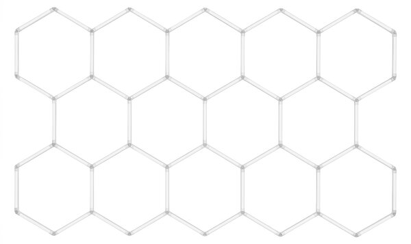 HEXAGON LED lámpa JNH052-H White