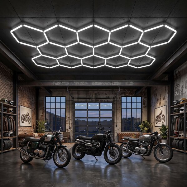 HEXAGON LED lámpa JNH052-H White