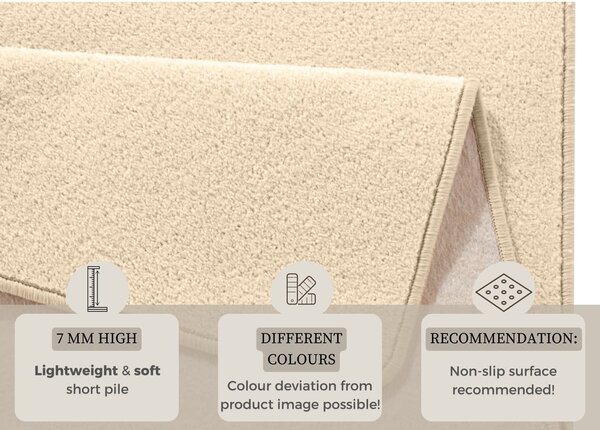 Bézs futószőnyeg 80x200 cm Fancy – Hanse Home