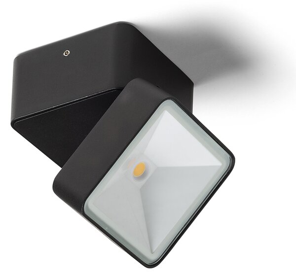 Rendl kültéri led lámpa flavio sq fekete IP54 r14592