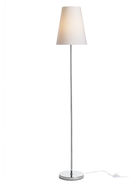 Rendl állólámpa nyc/conny 25 polycotton fehér króm r14074