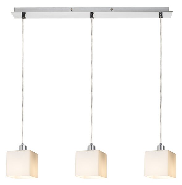 Rendl függeszték dados iii 60 opálüveg króm r14020