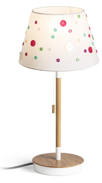 Rendl asztali lámpa keith/delisa fehér r14037