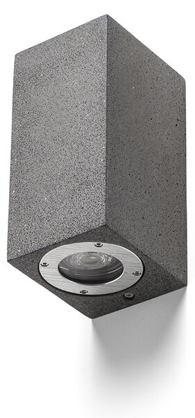 Rendl kültéri fali lámpa kane ii beton dekor sötét gránit IP65 r13794