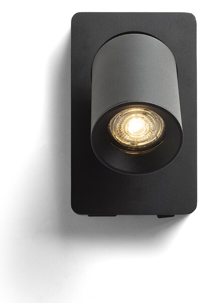 Rendl fali lámpa voltera usb fekete r13764