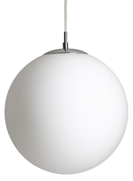 Rendl függeszték luna 30 opálüveg króm r13747