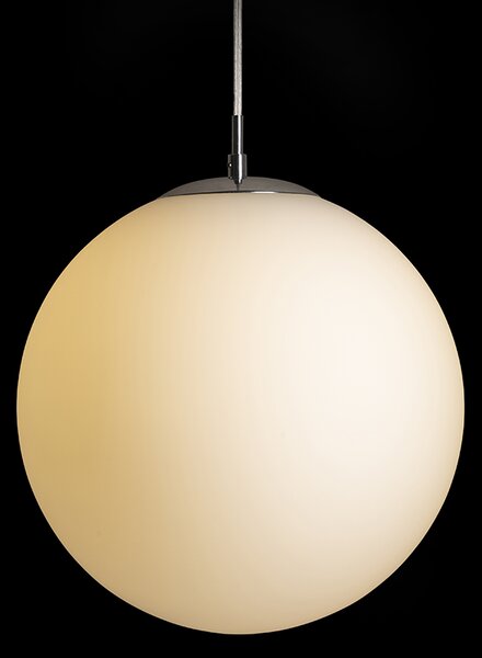 Rendl függeszték luna 30 opálüveg króm r13747