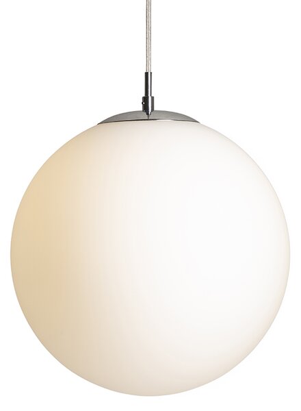 Rendl függeszték luna 30 opálüveg króm r13747