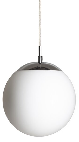 Rendl függeszték luna 20 opálüveg króm r13745