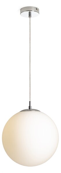 Rendl függeszték luna 30 opálüveg króm r13747