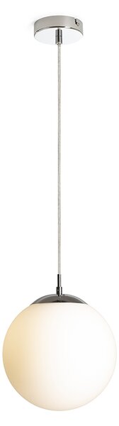Rendl függeszték luna 25 opálüveg króm r13746