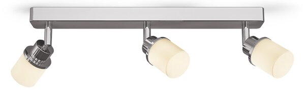 Rendl fürdőszobai mennyezeti lámpa linn iii opálüveg króm IP44 r13703