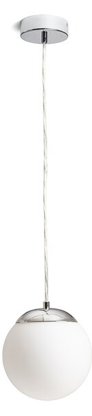 Rendl függeszték bolly 17 opálüveg króm IP44 r13692