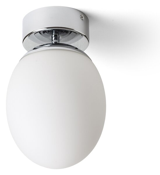 Rendl fürdőszobai mennyezeti lámpa meringue 16 opálüveg króm IP44 r13690