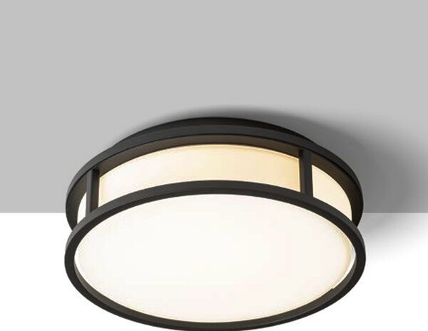 Rendl fürdőszobai mennyezeti lámpa grande led 25 opálüveg fekete IP44 r13677