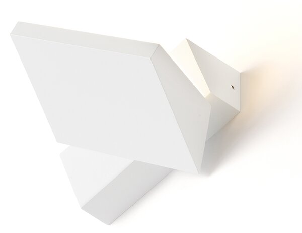 Rendl kültéri fali lámpa twist fehér IP65 r13615
