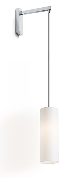 Rendl fali lámpa hudson fehér króm r13284