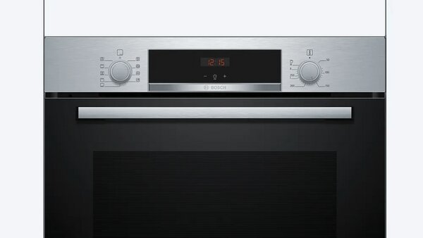 Bosch HBA534ES3 Serie 4 Beépíthető sütő, Szálcsiszolt acél