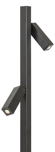 Rendl állólámpa fado fekete r12475