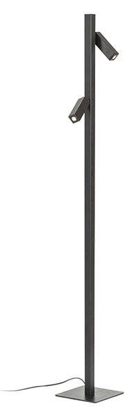 Rendl állólámpa fado fekete r12475