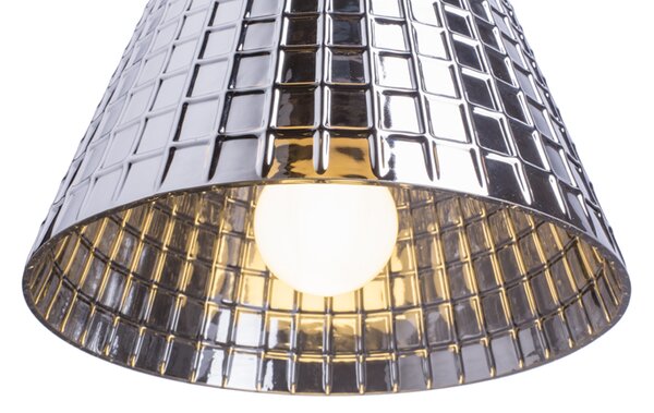 Rendl függeszték corona krómozott üveg r12055