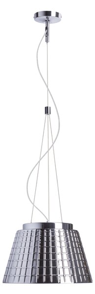 Rendl függeszték corona krómozott üveg r12055