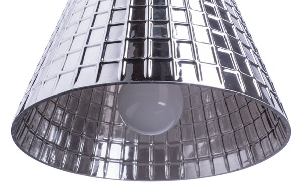 Rendl függeszték corona krómozott üveg r12055