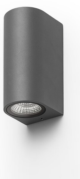 Rendl kültéri fali lámpa zack ii antracit IP54 r12022