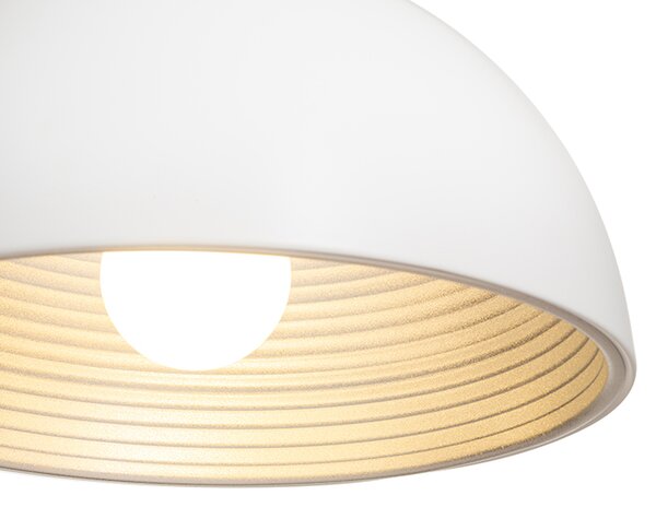 Rendl függeszték carissima 40 matt fehér ezüstszürke r13048
