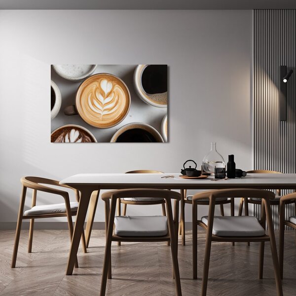 Kép kávéművészet a csészében