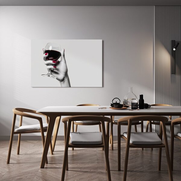 Kép vörösbor eleganciája