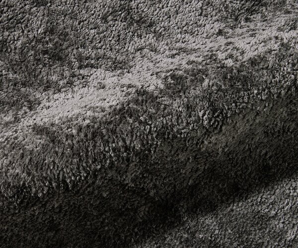 DELIFE Kárpitozott ágy Shona 180x200 cm teddy szövet szürke