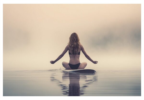 Kép meditáció a ködben
