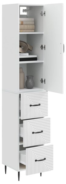 VidaXL Szekrény szett 2 db 33 x 34,5 x 90 cm Szerelt Fa