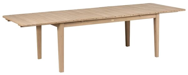 Bővíthető kerti étkezőasztal TOSCANELLA 180/280 cm 100 cm Tanúsított akácfa Világosbarna