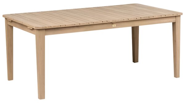 Bővíthető kerti étkezőasztal TOSCANELLA 180/280 cm 100 cm Tanúsított akácfa Világosbarna