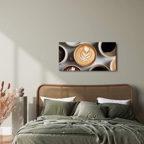 Kép finom cappuccino habbal