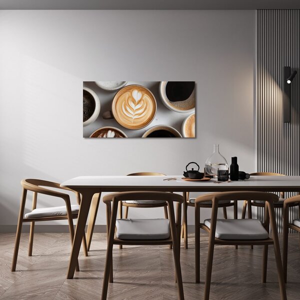 Kép finom cappuccino habbal