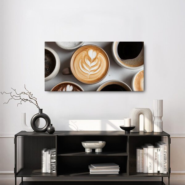 Kép finom cappuccino habbal